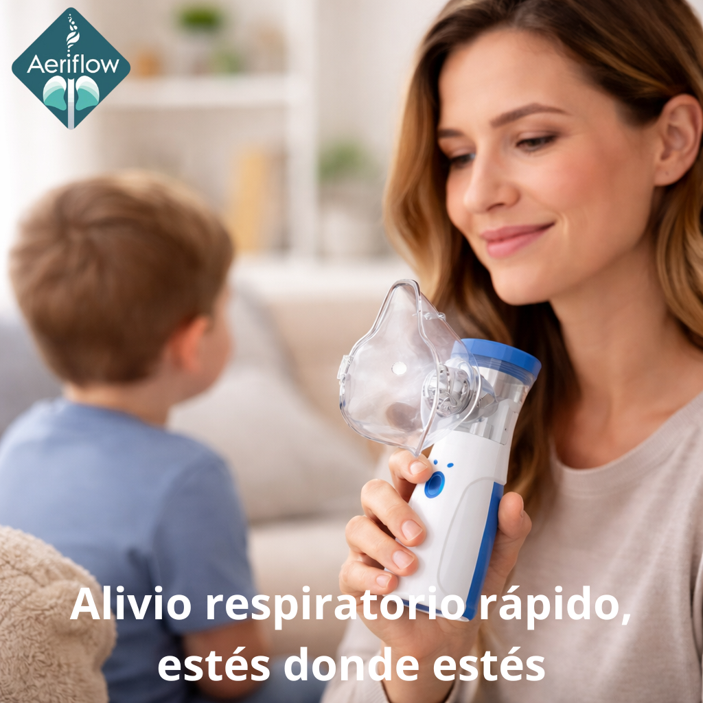 Nebulizador Portátil Niños Adultos